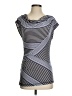 Max Studio Blue Sleeveless T-Shirt Size S - photo 1