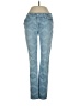 7 For All Mankind Chevron-herringbone Blue Jeans Size 24 waist - photo 1