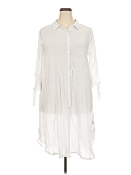 Mlle Gabrielle 3/4 Sleeve Button Down Shirt