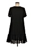 ASOS 100% Polyester Solid Black Casual Dress Size 2 - photo 1