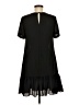 ASOS 100% Polyester Solid Black Casual Dress Size 2 - photo 2