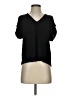 Lost April Black Short Sleeve Blouse Size S - photo 1