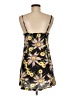 ASOS 100% Polyester Floral Brown Casual Dress Size 6 - photo 2
