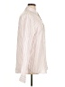 Express Stripes Pink White Long Sleeve Button-Down Shirt Size XL - photo 4