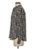 Ann Taylor LOFT Animal Print Ivory Long Sleeve Blouse Size XS - photo 5