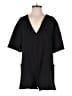 Unbranded Solid Black Romper Size S - photo 1