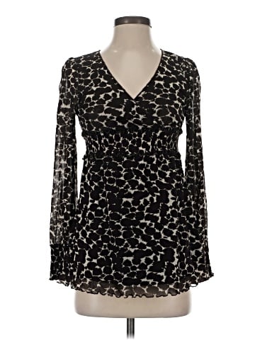 BCBGMAXAZRIA Long Sleeve Blouse (view 1)