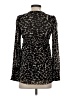 BCBGMAXAZRIA 100% Nylon Black Long Sleeve Blouse Size XS - photo 2