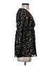 BCBGMAXAZRIA 100% Nylon Black Long Sleeve Blouse Size XS - photo 4