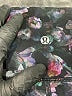 Lululemon Athletica Print Black Purple Leggings Size 4 - photo 7