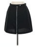 RUMOURS 100% Polyester Solid Black Casual Skirt Size 9 - 10 - photo 2