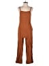 Old Navy Solid Brown Jumpsuit Size S - photo 1