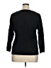 Dialogue Black 3/4 Sleeve T-Shirt Size XL - photo 2