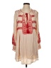 Free People 100% Polyester Tan Casual Dress Size S - photo 1