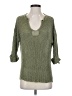 Miss Sparkling 100% Acrylic Green Pullover Sweater Size S - photo 1