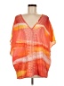 Chico's 100% Polyester Orange Poncho Size S - photo 1