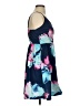 Unbranded Floral Blue Cocktail Dress Size S - photo 4