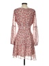 BB Dakota 100% Polyester Paisley Pink Cocktail Dress Size 4 - photo 2