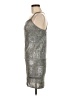 Assorted Brands Metallic Silver Cocktail Dress Size S (estimated) - photo 5