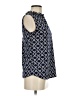 Always Indigo Blue Sleeveless Blouse Size S - photo 4