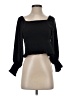 Pilcro 100% Cotton Black 3/4 Sleeve Top Size XS - photo 1