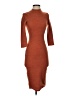 Lulus Solid Brown Casual Dress Size XS - photo 1