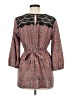 Motherhood Print Multi Color Burgundy Kimono Size Med Maternity - photo 2