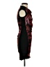 Helmut Lang 100% Viscose Graphic Black Cocktail Dress Size 0 - photo 4