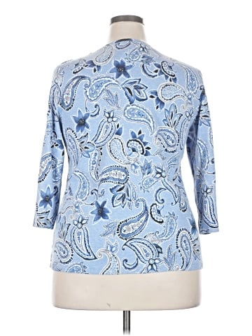 Karen Scott 3/4 Sleeve Blouse (view 2)