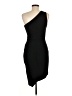 Crystal Sky Solid Black Cocktail Dress Size M - photo 2
