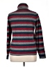 retrology Stripes Gray Turtleneck Sweater Size XL - photo 2