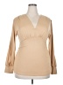 Unbranded 100% Polyester Tan 3/4 Sleeve T-Shirt Size XXL - photo 1