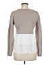 Peserico Gray Tan Pullover Sweater Size EU (IT) 44 / US 8 - photo 2