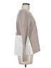 Peserico Gray Tan Pullover Sweater Size EU (IT) 44 / US 8 - photo 4