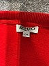Kenzo 100% Cotton Red Sweatshirt Size M - photo 7