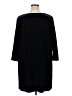 Joan Vass Black 3/4 Sleeve Top Size XL (estimated) - photo 2