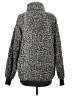 Express One Eleven 100% Polyester Tweed Gray Pullover Sweater Size S - photo 2