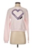 Carven Hearts Pink Sweatshirt Size XS - photo 1