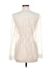 Reiss 100% Nylon Ivory White Long Sleeve Blouse Size 6 - photo 2
