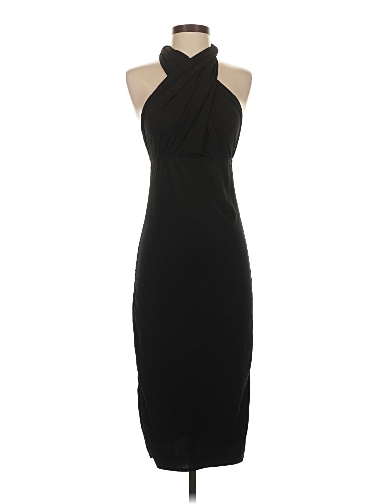 Pre-owned Moda International Cocktail Dress In Black