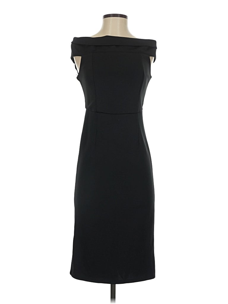 Pre-owned Thalia Sodi Cocktail Dress In Black