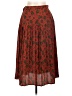 Kasper A.S.L. 100% Polyester Paisley Red Casual Skirt Size 10 (petite) - photo 2