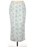 Unbranded Print Teal White Formal Skirt Size XL - photo 2