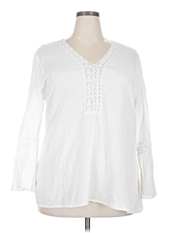 Mary McFadden Long Sleeve Blouse (view 1)