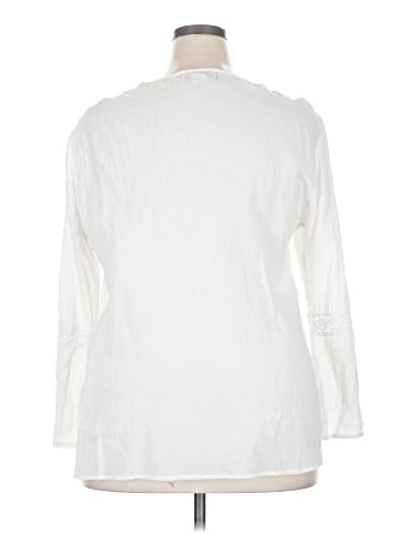 Mary McFadden Long Sleeve Blouse (view 2)