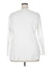 Mary McFadden White Long Sleeve Blouse Size 2X - photo 2