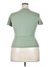Pumiey Solid Green Active T-Shirt Size 2X - photo 2