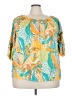 Cato Yellow 3/4 Sleeve Blouse Size 24W - photo 1