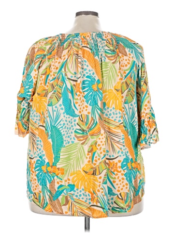Cato 3/4 Sleeve Blouse (view 2)