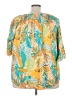 Cato Yellow 3/4 Sleeve Blouse Size 24W - photo 2